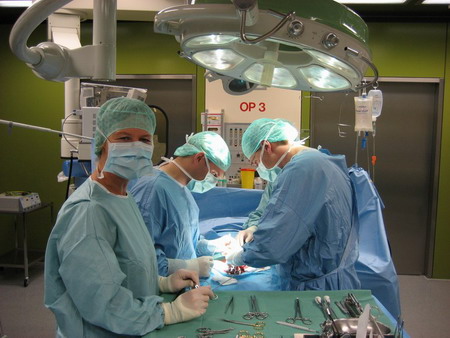 Операция в урологическом центре университета Марбург